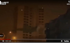 (影) 上海凌晨有地震?  4棟超過20層大樓爆破 民眾驚醒