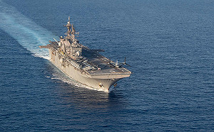 中國趁疫亂出手南海驚動美利堅號  遼寧號6艦壯膽