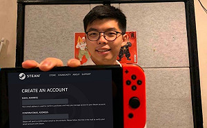 親,你快辦！黃之鋒開STEAM帳號幫中國檢舉台獨