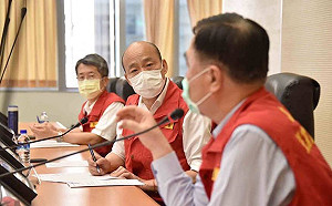 磐石艦高雄11人染疫 韓國瑜宣布高市5月3日兵推