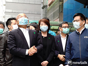 柯文哲自信不被口罩3.0打敗 蘇貞昌:沒有誰勝誰敗的問題