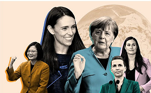 《衛報》讚全球女性領袖抗疫有成  蔡英文、梅克爾都上榜