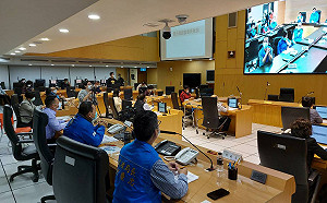 防疫兼拚市政 侯友宜與深坑里長視訊座談