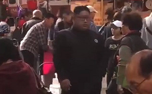 (影) 「金正恩」在彰化吃肉圓? 原來是「他」在香港