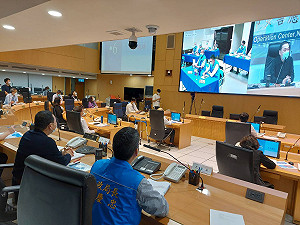 防疫拚建設 侯友宜與平溪12里長視訊座談