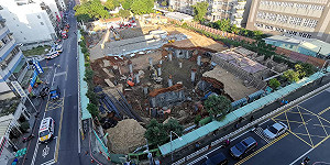 平鎮停車場工程坍塌1死2傷 鄭文燦:停工調查 從嚴處分