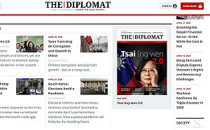 蔡英文登美國時事線上雜誌「外交家」5月號封面人物