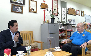 向呂若瑟神父表達敬意！馬英九自曝兒時曾領救濟品 受天主教照顧