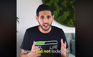 (影)2千萬粉絲國際網紅大讚台灣「防疫英雄」  阿滴曝：這只是起點