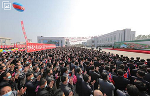 金正恩出席剪綵 照片曝台下觀眾全數戴口罩