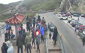 五一連假收假日！南投武陵、台北竹子湖人潮略多亮黃燈