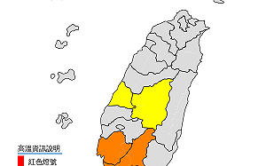 高溫特報！高壓少雲飆高溫  今日中午5縣市上看36度