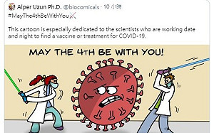 譚德塞推特祝「願原力與你同在」慘被惡評洗版酸：除了台灣以外