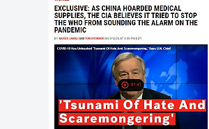 繼德國情治機關後  CIA再控中國試圖阻止WHO對武漢肺炎發出警報