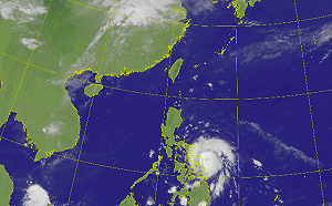黃蜂增強為中颱！週末天氣受影響  東、南部有雨