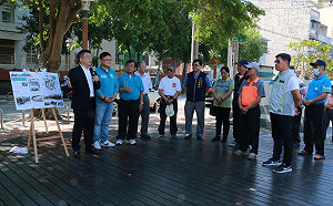 大甲文昌祠狀元廣場完工  蔡其昌：祝福學子都能金榜題名