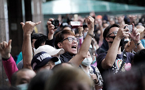快訊》罷韓黃絲帶台北場  跨黨派罕見全部到場  誓言恢復高雄榮光
