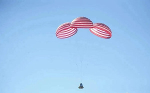 陸新型太空艙返回地球燒得全身焦黑 專家說安全沒問題