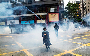 港人怒吼！萬人上街反惡法 逾200人遭逮捕 1女命危