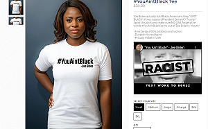 總統兼成衣業者？拜登「你就不算黑人」挨轟 川普再出短T嘲諷