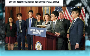 取消「特殊待遇」僅衝擊香港？ 香港眾志直指「中國也在劫難逃」