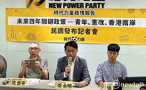 時力民調：41.5%民眾認優先廢兩岸統一  近半以「台灣」稱呼國家