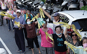 現場直擊》罷韓投票倒數二日  罷韓團體車隊掃街拜票催票