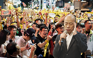 罷韓案高票通過  《彭博社》：韓國瑜言行令人聯想川普