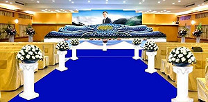 許崑源靈堂開放弔唁  陸淑美：對民進黨造成社會動盪表達強烈譴責