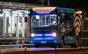 5G自駕公車北市信義路開始測試！最快9月開放民眾試乘