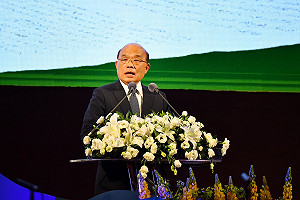 出席追思音樂會 蘇貞昌感念鍾肇政對文學、民主貢獻