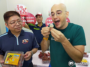 藝人吳鳳代言宣傳！外銷通路遭疫情打亂 中市改推內銷冷鏈荔枝