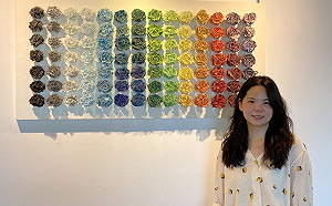 臺灣紫祺在淡古辦展　獨家琺瑯技術首亮相