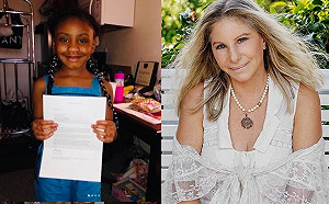 佛洛伊德6歲孤女成迪士尼股東！天后芭芭拉史翠珊捐贈聲援