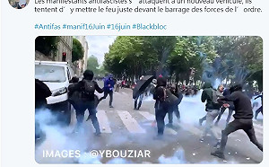 巴黎醫護抗疫爭權利 遊行被「黑」19警傷30人被捕