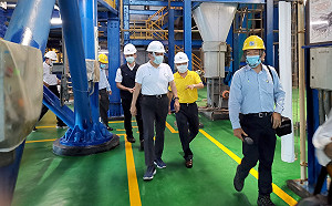 突擊八里垃圾焚化廠 侯友宜：新北垃圾處理量能足夠