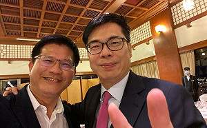 陳其邁高雄補選！林佳龍獻一曲《回鄉的我》：給暖男邁邁把台灣贏回來