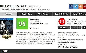 劇情大炎上！《最後生還者II》破萬玩家給負評