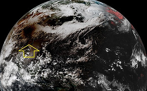 日環食「上帝視角」曝光！地球黑一塊、金門最早進入陰影區