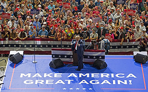 Tik Tok用戶惡搞川普！假買票不出席競選活動冷清