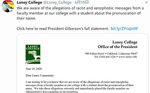 越南裔學生名字不夠「英語化」被要求改名  美國教授已被停職