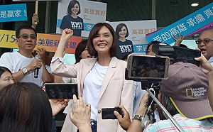 高雄真好!  李眉蓁補選登記高喊：找回韓國瑜的專業市政團隊