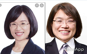 政界瘋玩FACEAPP  臉書認證蘇巧慧神似父親「轉性照」  網笑翻