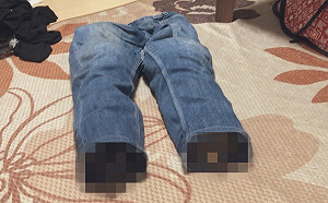 (影)牛仔褲放太久小心「長蟲」？日本推主捕捉到超爆笑一幕