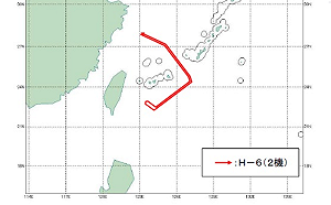 共機本月第10次來亂！ 2架「轟6」擾我東部空域
