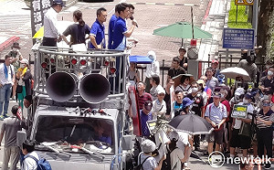 藍委不到一天遭驅離  江啟臣撂話：沒完沒了、隨時回來