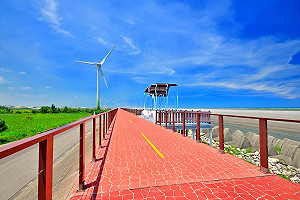 騎鐵馬玩遍農村與海岸！台中單車道大甲段景觀多變化