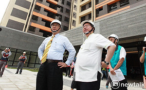 桃市八德社宅7/1起受理申請 徐國勇視察誇讚豪宅水準