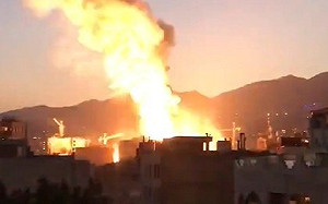 伊朗3州發生多起襲擊爆炸 革命衛隊導彈庫疑遭炸毀