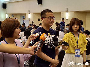 陳柏惟控藍委率黑衣人 羅智強：國民黨已山崩土倒沒黑的能力